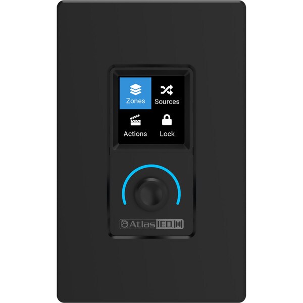 Main product image for AtlasIED C-ZSV-B Atmosphere Zone, Source, and Volume Wall Controller, Black242-9653